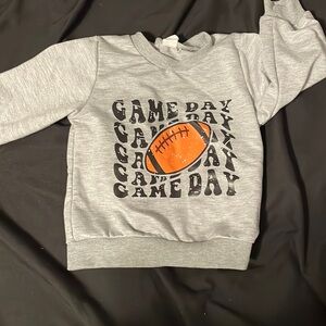 Baby football sweater